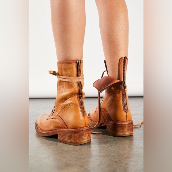 NEW Free People Santa Fe Lace Up Boots - Picture 12 of 14